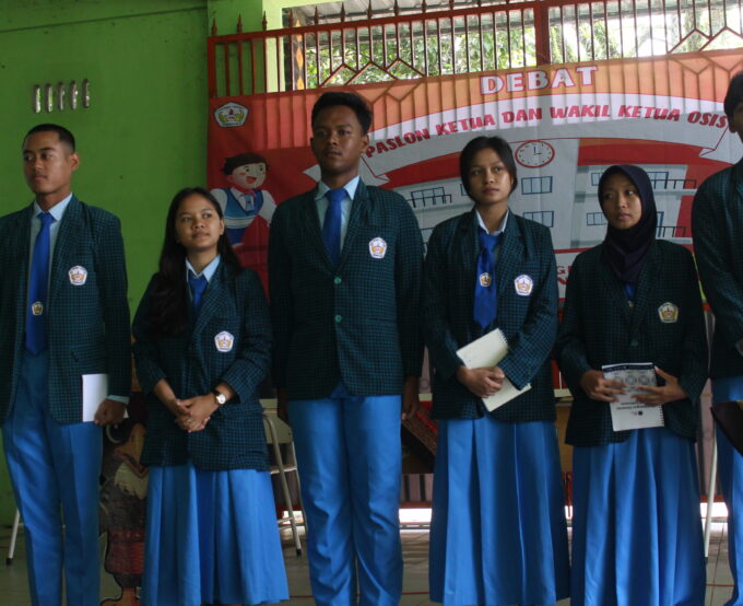 Debat dan Pencoblosan Pilketos SMA Negeri 1 Durenan