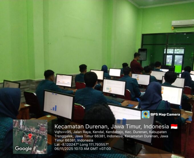 SMA 1 Durenan Sukses Gelar Tes Kemampuan Akademik (TKA) di Laboratorium Komputer
