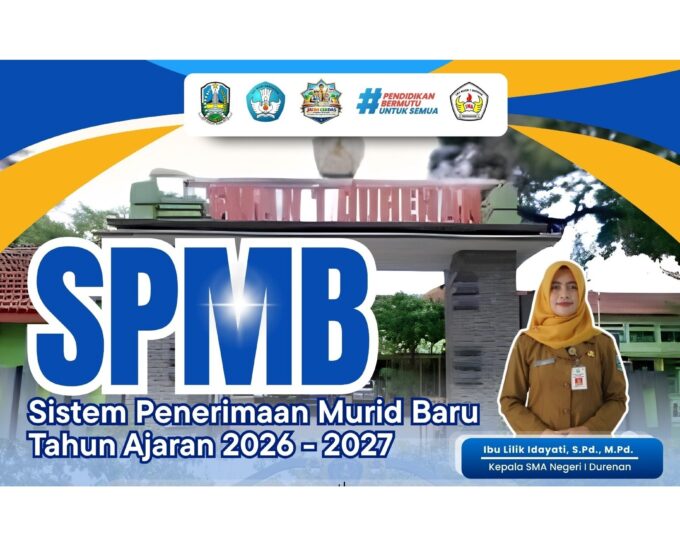 SPMB SMAN 1 DURENAN TAHUN AJARAN 2026-2027